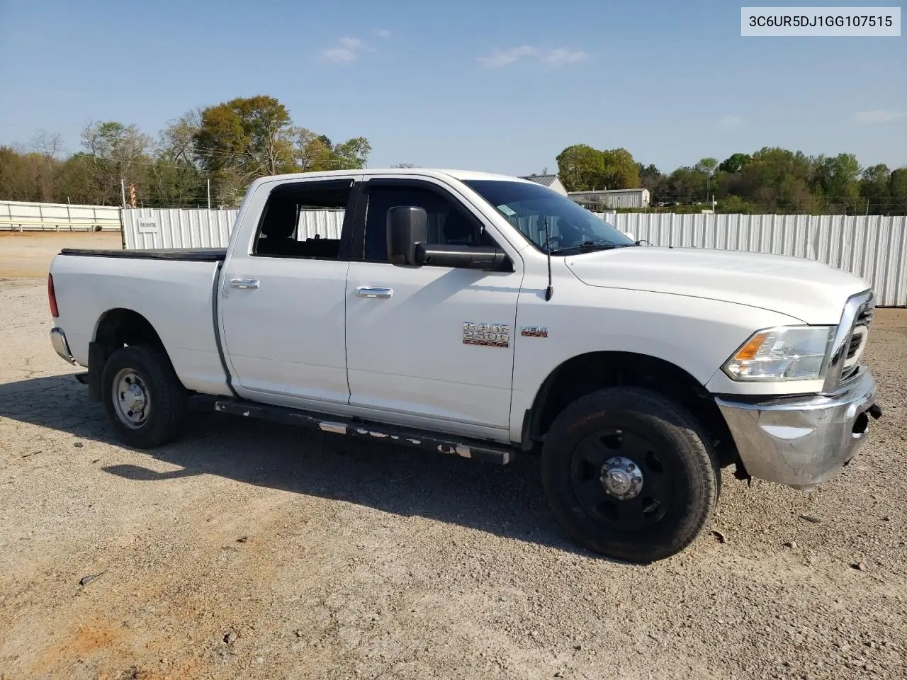 2016 Ram 2500 Slt VIN: 3C6UR5DJ1GG107515 Lot: 52771795