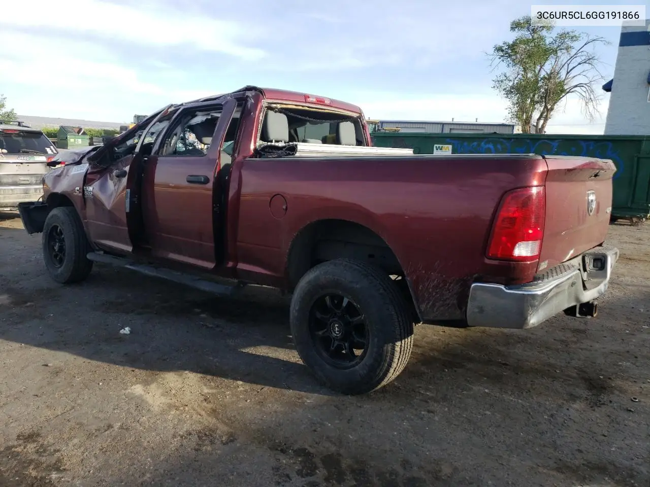 2016 Ram 2500 St VIN: 3C6UR5CL6GG191866 Lot: 52820855