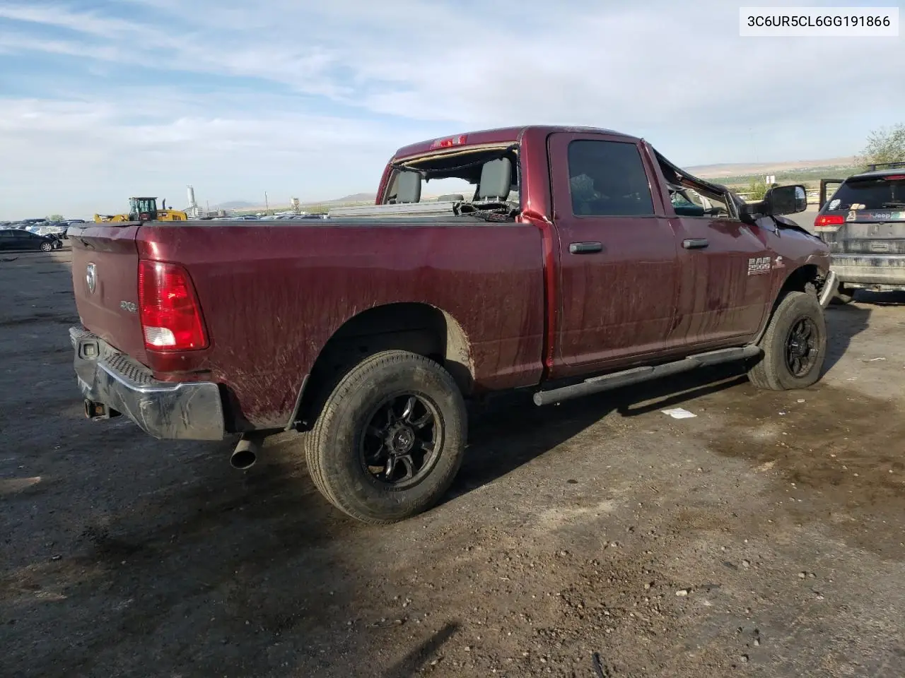 2016 Ram 2500 St VIN: 3C6UR5CL6GG191866 Lot: 52820855