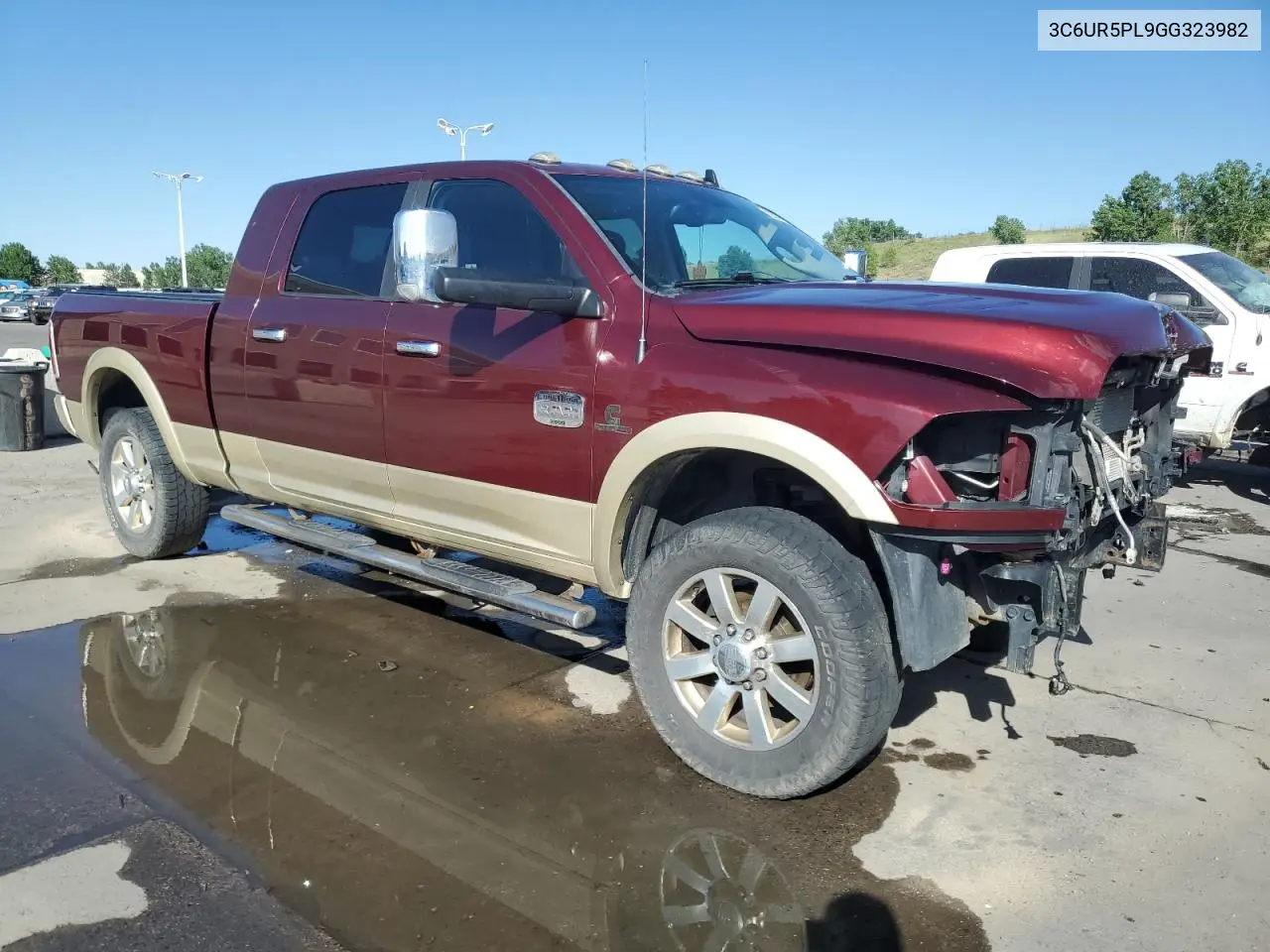 2016 Ram 2500 Longhorn VIN: 3C6UR5PL9GG323982 Lot: 62569565