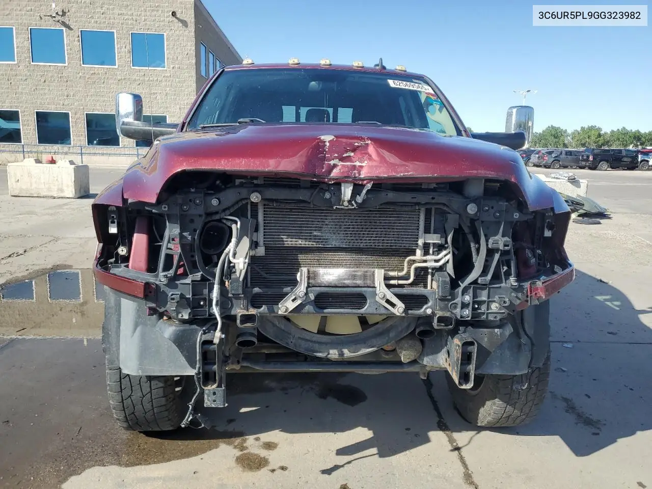 2016 Ram 2500 Longhorn VIN: 3C6UR5PL9GG323982 Lot: 62569565