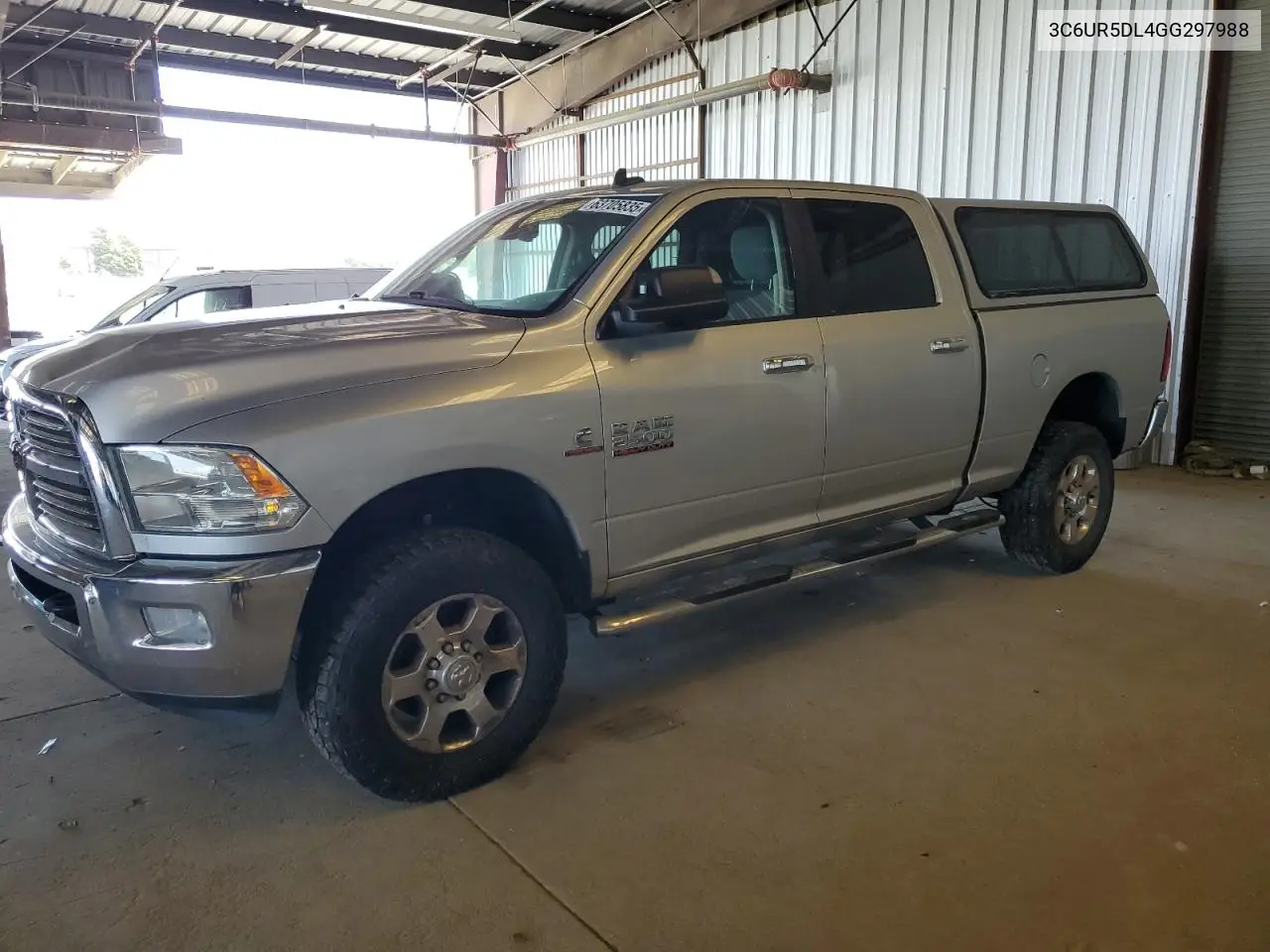 2016 Ram 2500 Slt VIN: 3C6UR5DL4GG297988 Lot: 63705835