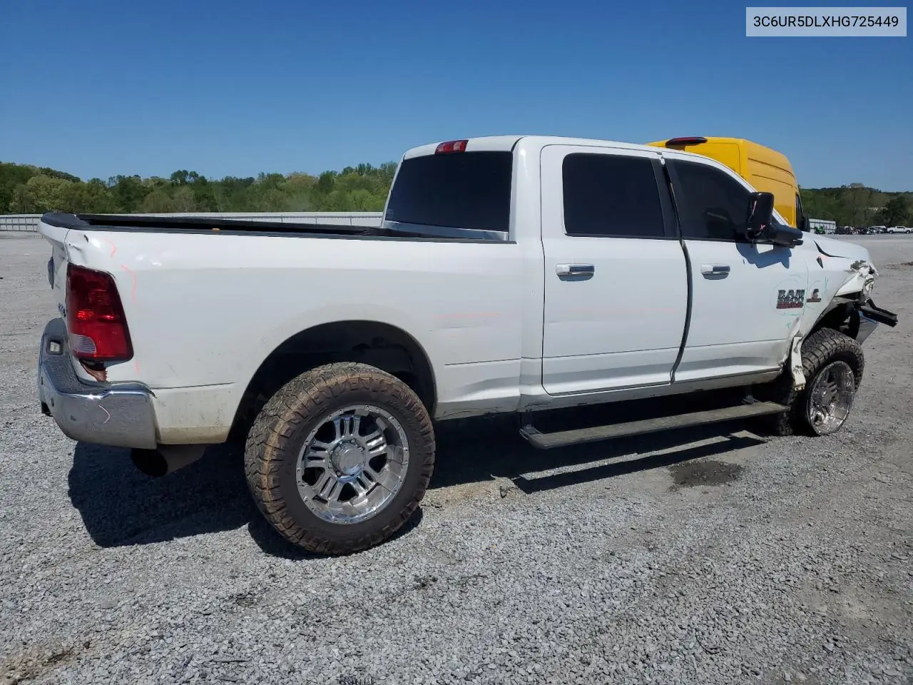 2017 Ram 2500 Slt VIN: 3C6UR5DLXHG725449 Lot: 51876565