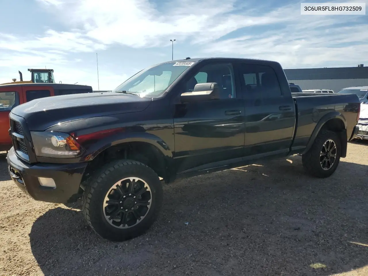 2017 Ram 2500 Laramie VIN: 3C6UR5FL8HG732509 Lot: 63338585