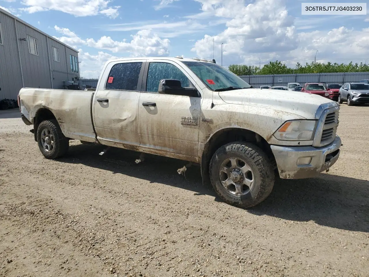 2018 Ram 2500 Slt VIN: 3C6TR5JT7JG403230 Lot: 56145085