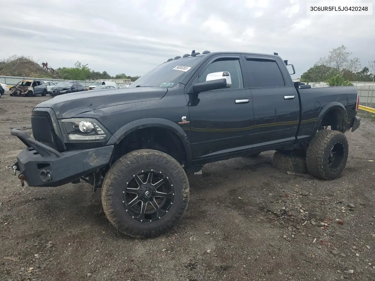 2018 Ram 2500 Laramie VIN: 3C6UR5FL5JG420248 Lot: 56886365