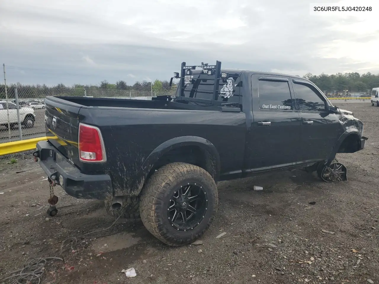 2018 Ram 2500 Laramie VIN: 3C6UR5FL5JG420248 Lot: 56886365