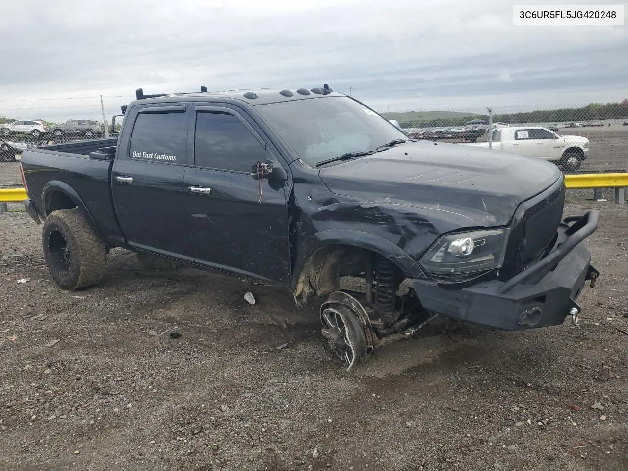 2018 Ram 2500 Laramie VIN: 3C6UR5FL5JG420248 Lot: 56886365