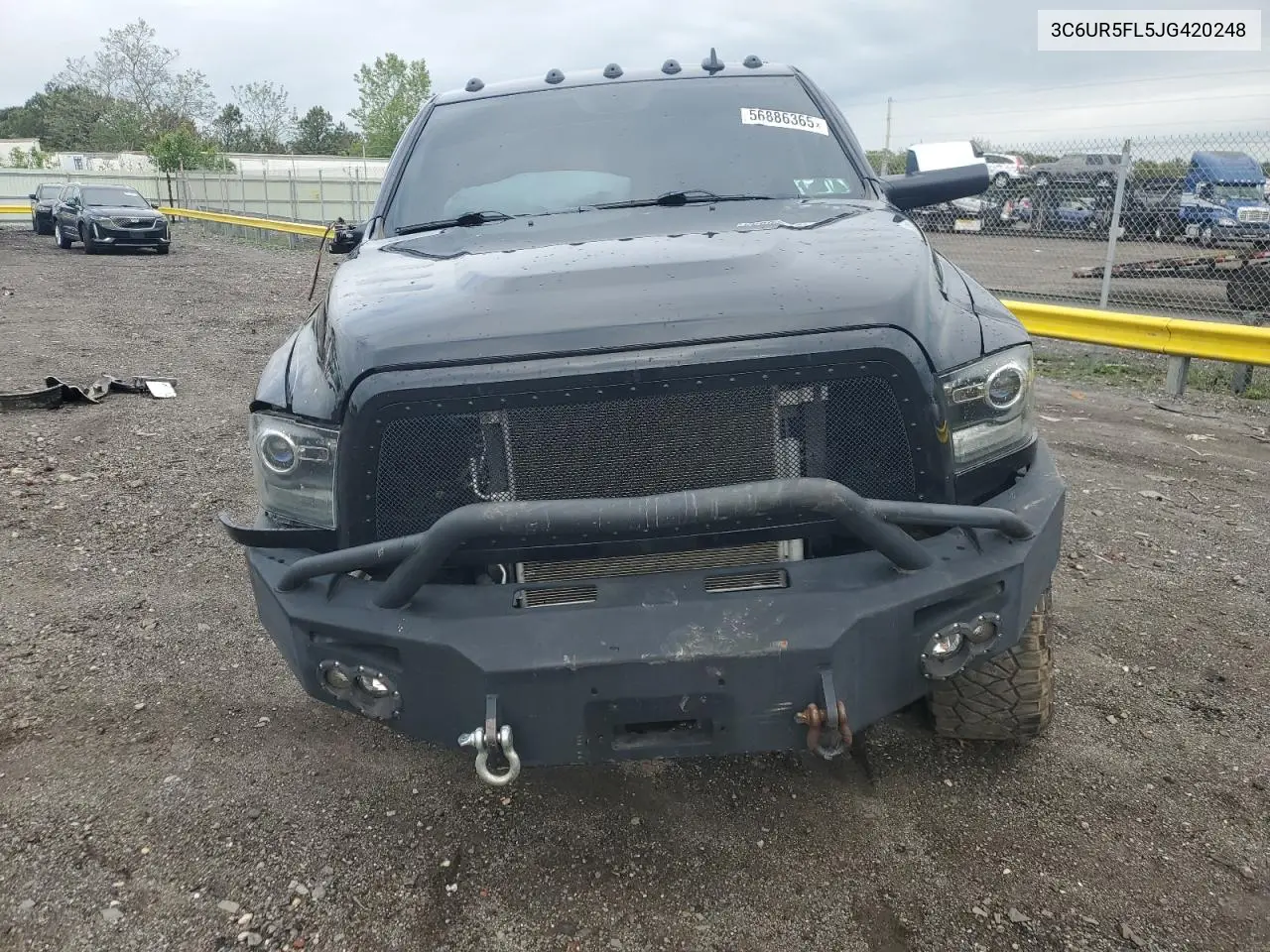 2018 Ram 2500 Laramie VIN: 3C6UR5FL5JG420248 Lot: 56886365