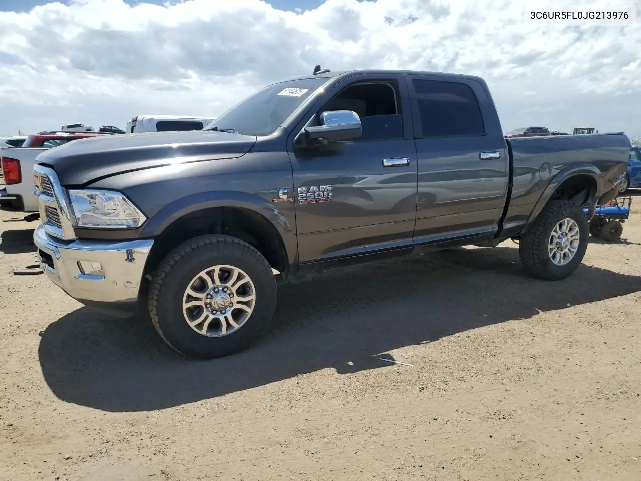 2018 Ram 2500 Laramie VIN: 3C6UR5FL0JG213976 Lot: 57144825