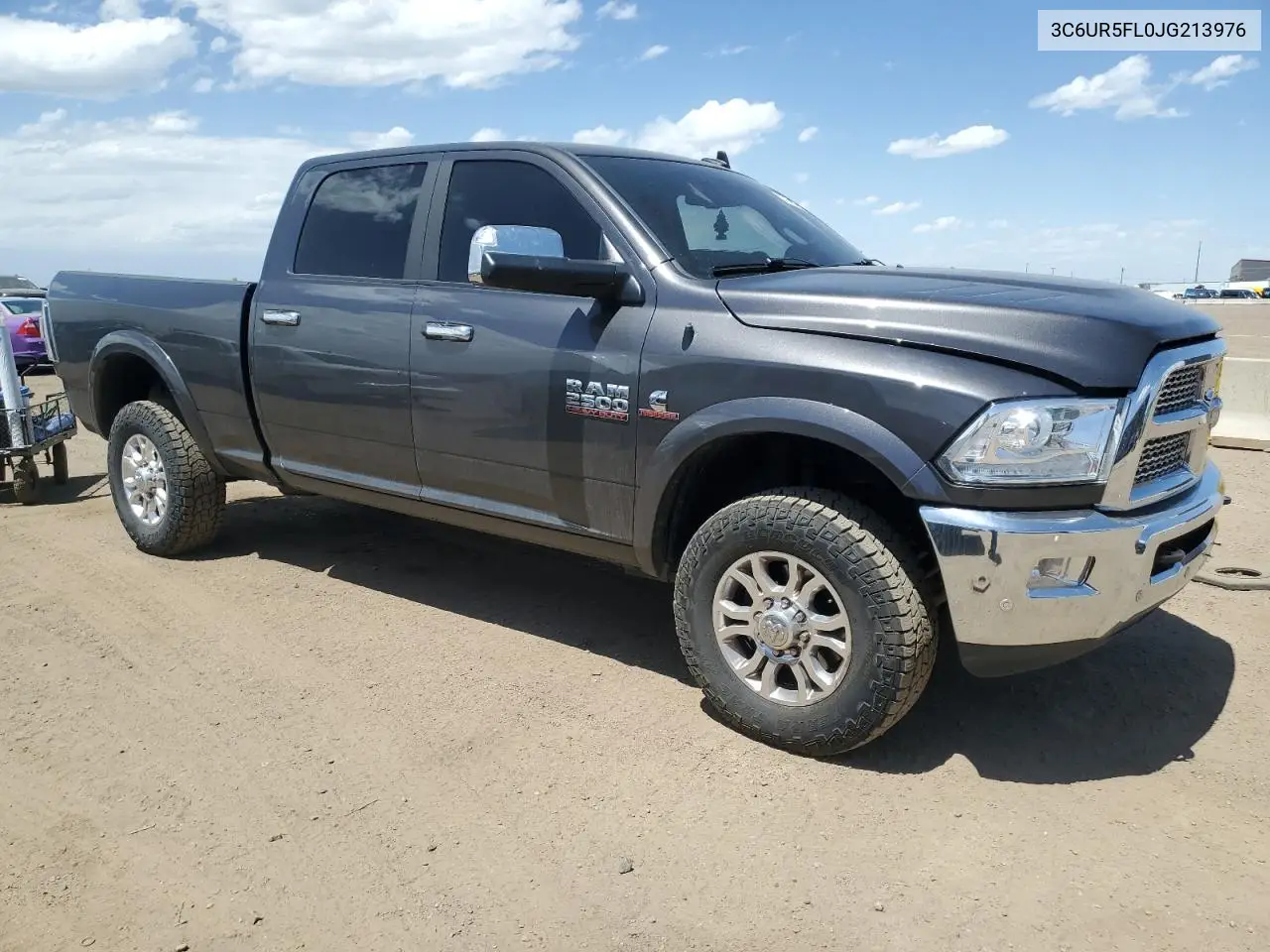 2018 Ram 2500 Laramie VIN: 3C6UR5FL0JG213976 Lot: 57144825