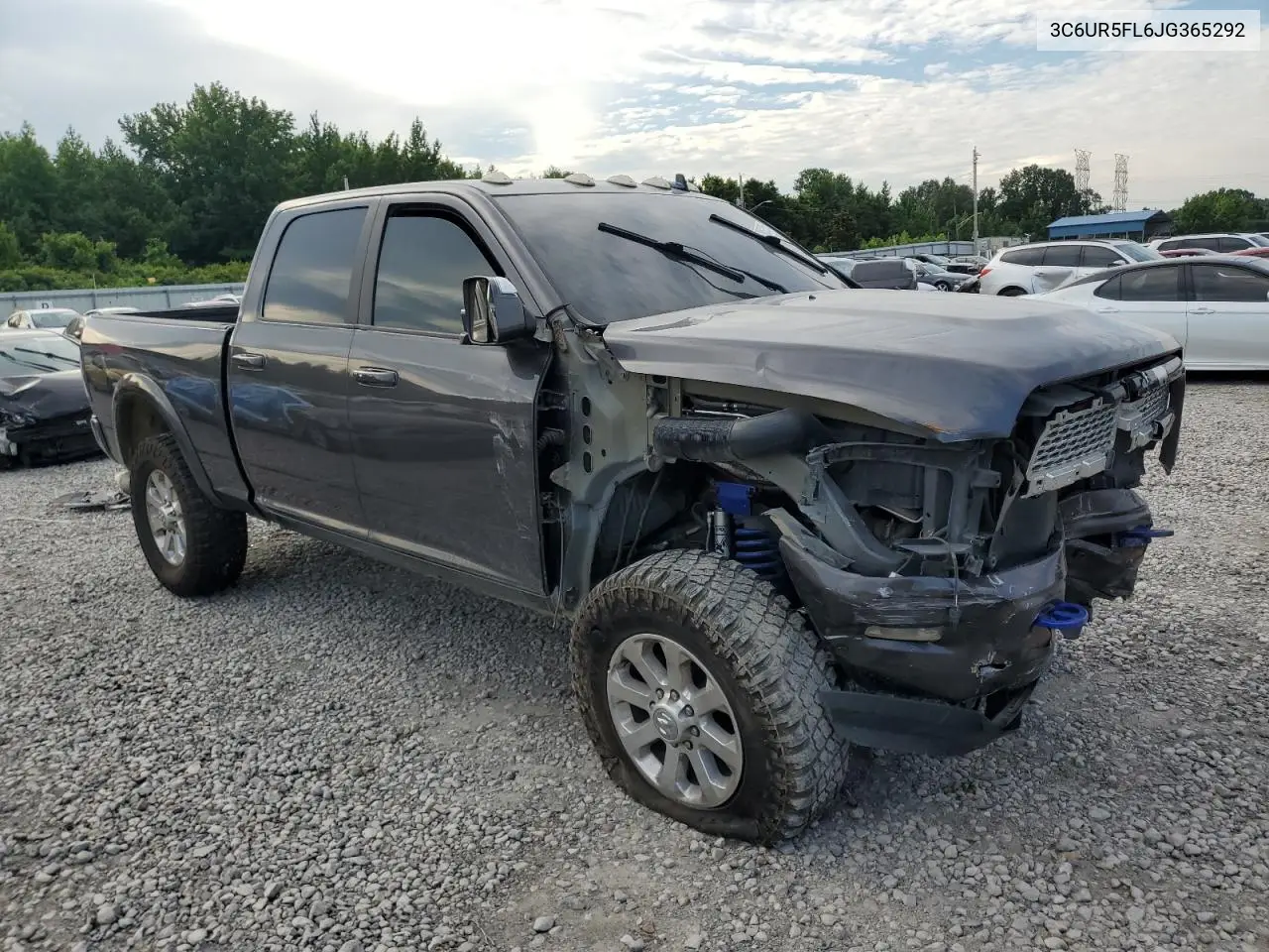 2018 Ram 2500 Laramie VIN: 3C6UR5FL6JG365292 Lot: 62952235