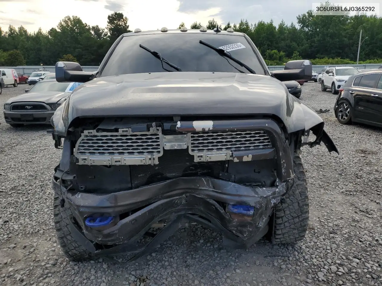 2018 Ram 2500 Laramie VIN: 3C6UR5FL6JG365292 Lot: 62952235