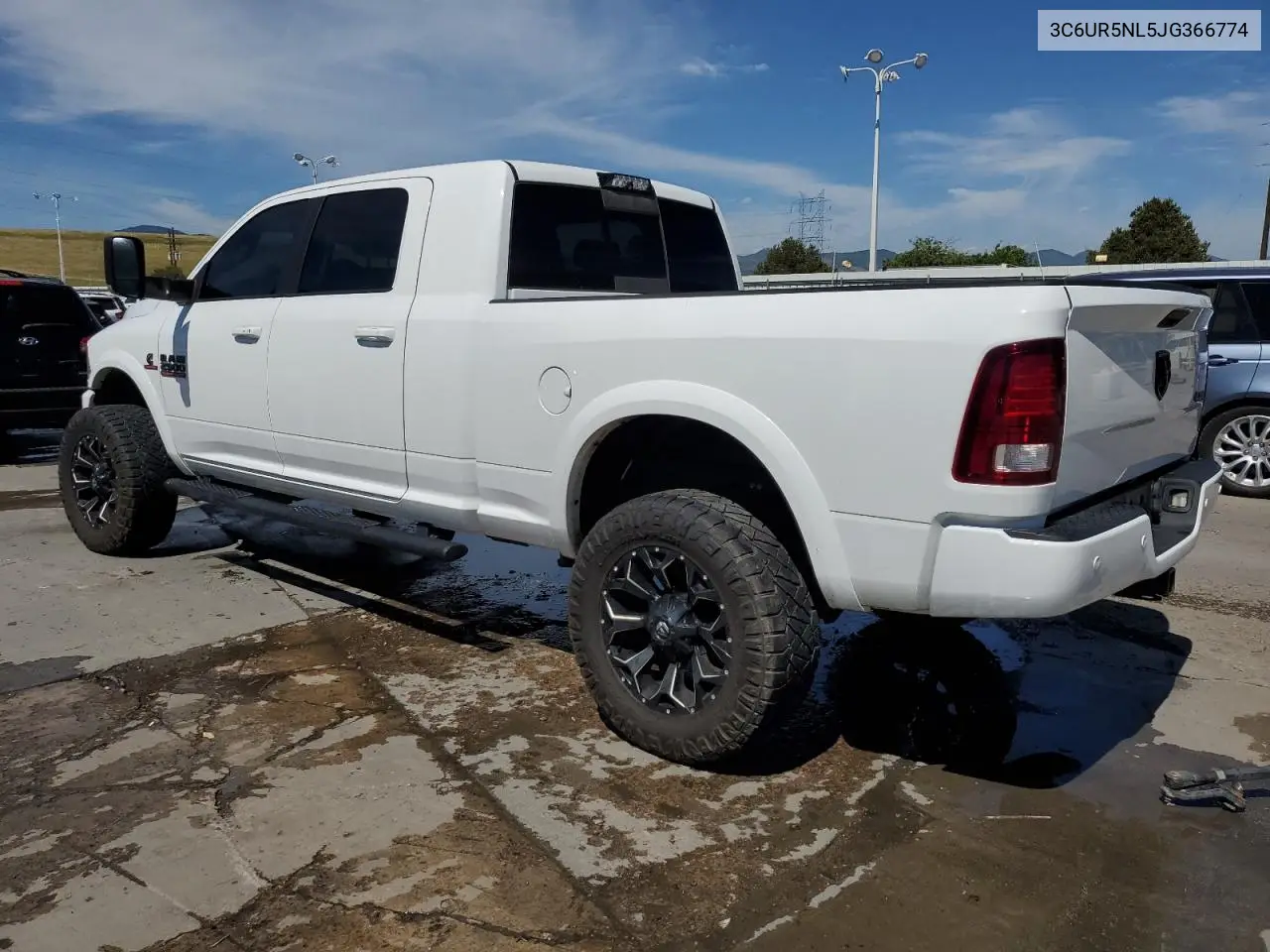 2018 Ram 2500 Laramie VIN: 3C6UR5NL5JG366774 Lot: 63223445