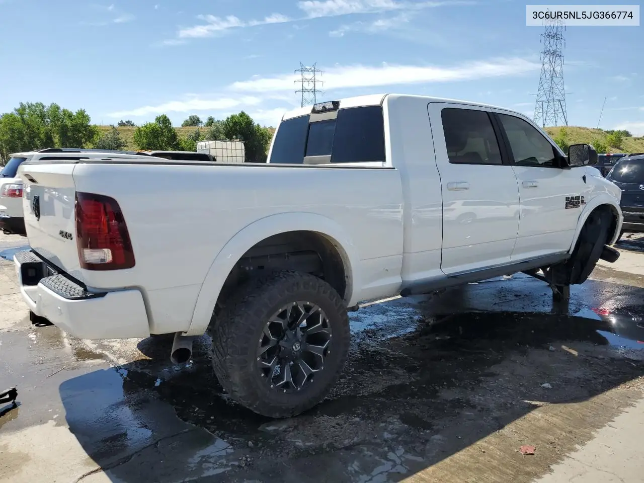 2018 Ram 2500 Laramie VIN: 3C6UR5NL5JG366774 Lot: 63223445