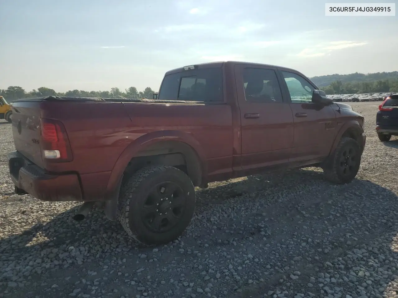 2018 Ram 2500 Laramie VIN: 3C6UR5FJ4JG349915 Lot: 63388125
