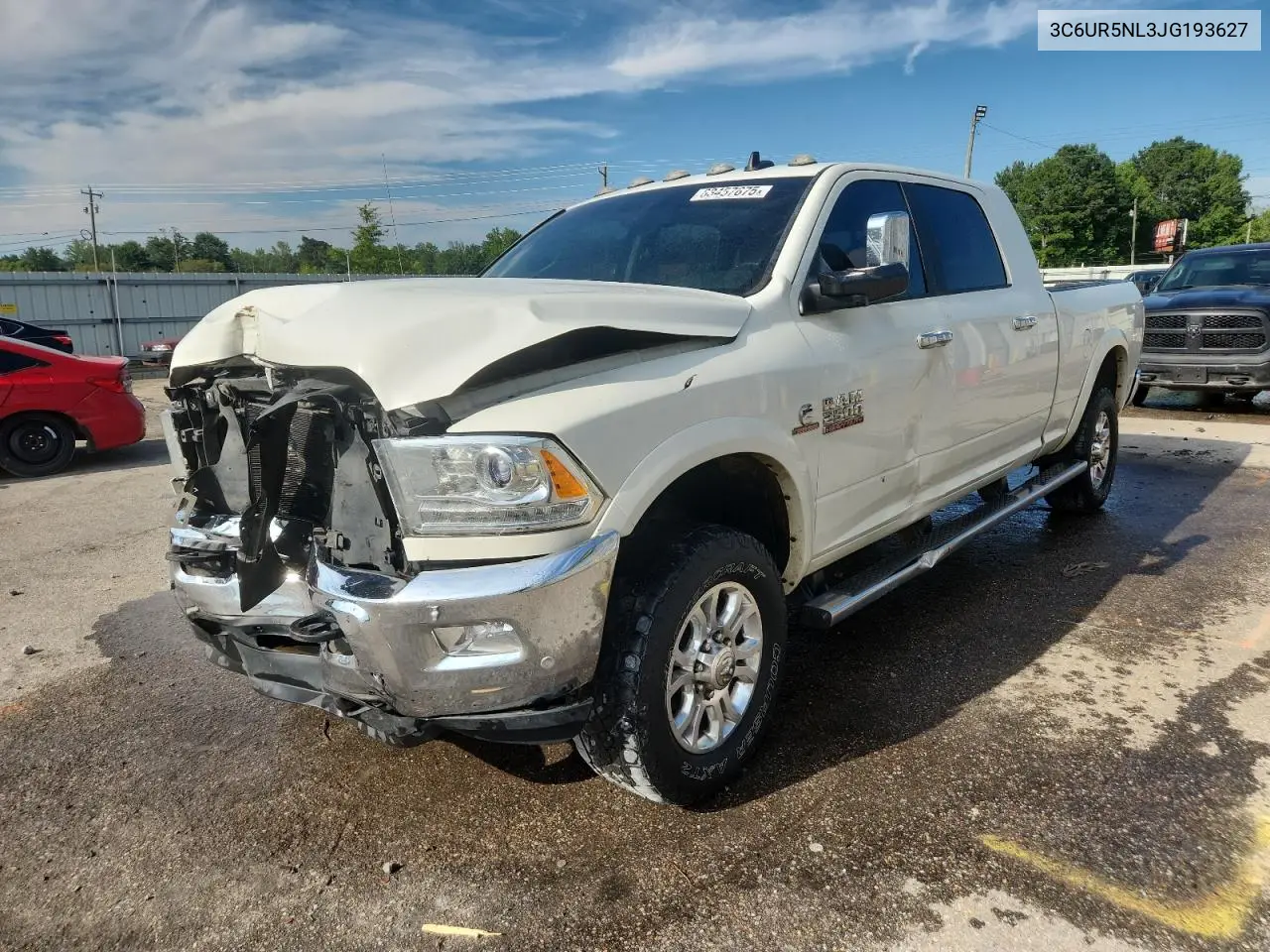 2018 Ram 2500 Laramie VIN: 3C6UR5NL3JG193627 Lot: 63457675