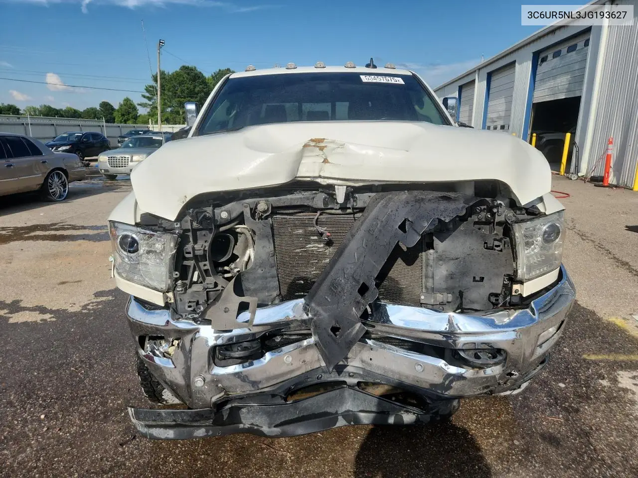 2018 Ram 2500 Laramie VIN: 3C6UR5NL3JG193627 Lot: 63457675