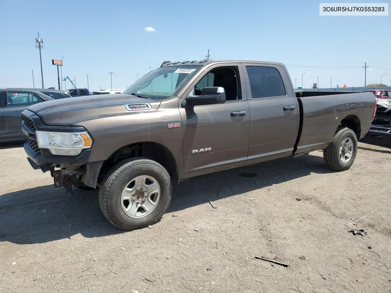 2019 Ram 2500 Tradesman VIN: 3C6UR5HJ7KG553283 Lot: 53468205