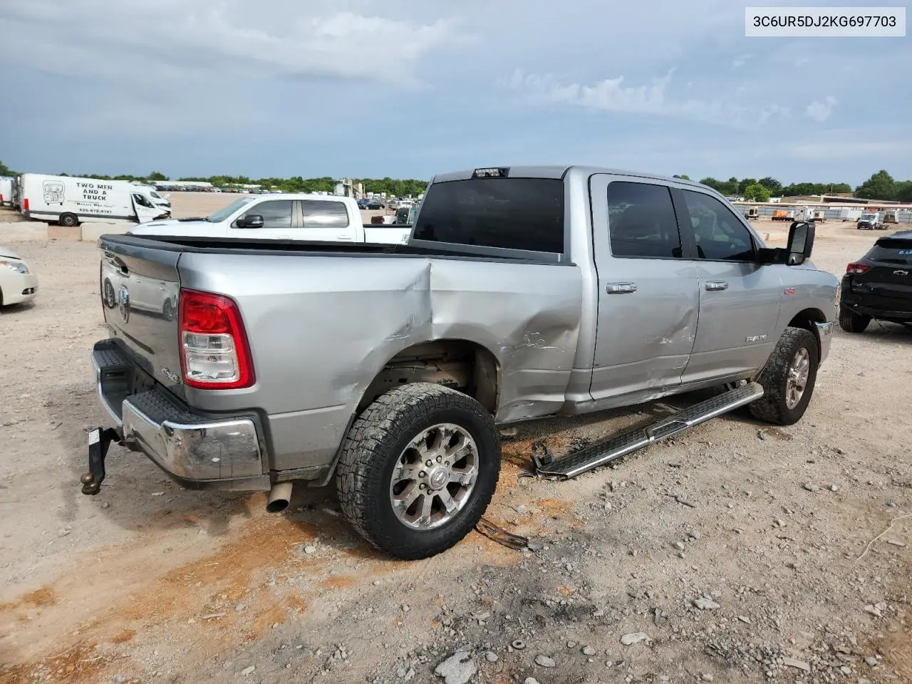 2019 Ram 2500 Big Horn VIN: 3C6UR5DJ2KG697703 Lot: 62198145