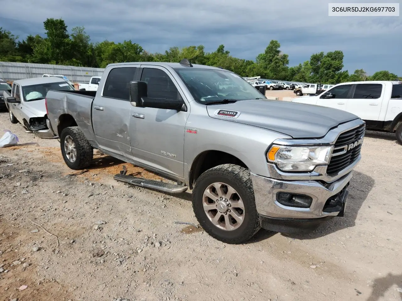 2019 Ram 2500 Big Horn VIN: 3C6UR5DJ2KG697703 Lot: 62198145