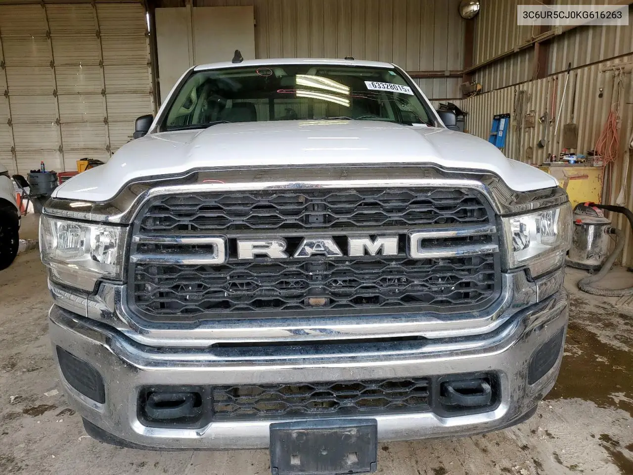 2019 Ram 2500 Tradesman VIN: 3C6UR5CJ0KG616263 Lot: 63328015