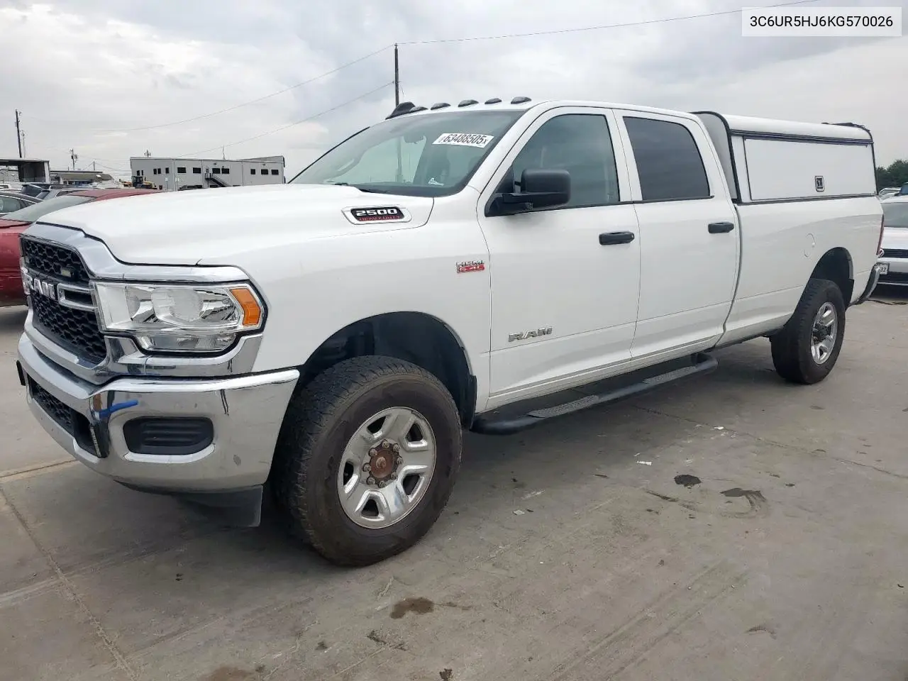 2019 Ram 2500 Tradesman VIN: 3C6UR5HJ6KG570026 Lot: 63488505