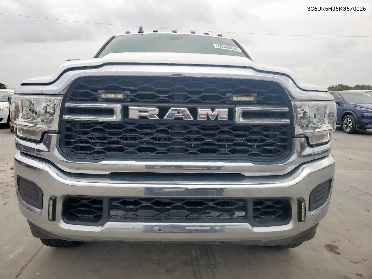 2019 Ram 2500 Tradesman VIN: 3C6UR5HJ6KG570026 Lot: 63488505
