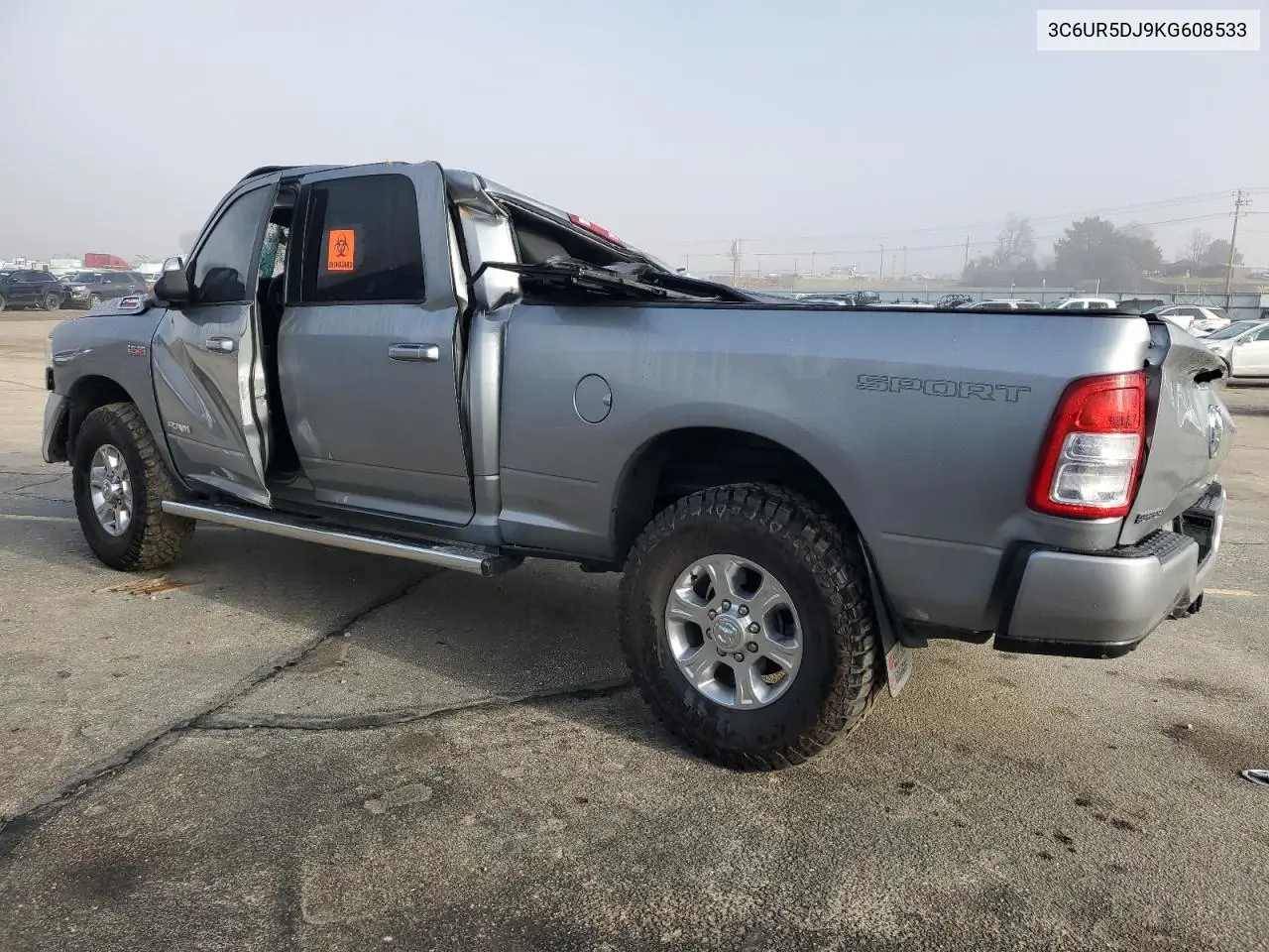 2019 Ram 2500 Big Horn VIN: 3C6UR5DJ9KG608533 Lot: 84066554