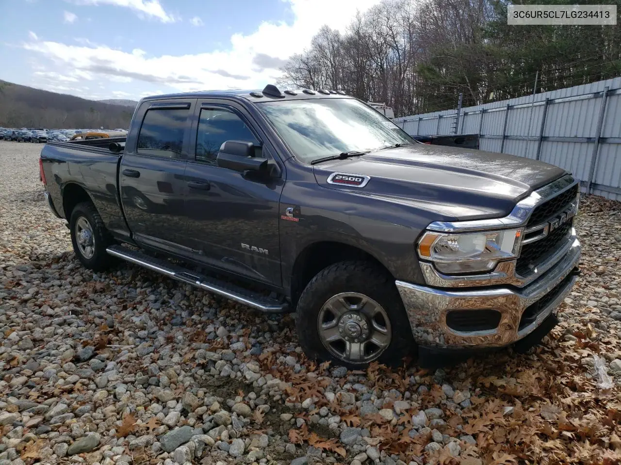 2020 Ram 2500 Tradesman VIN: 3C6UR5CL7LG234413 Lot: 49407065