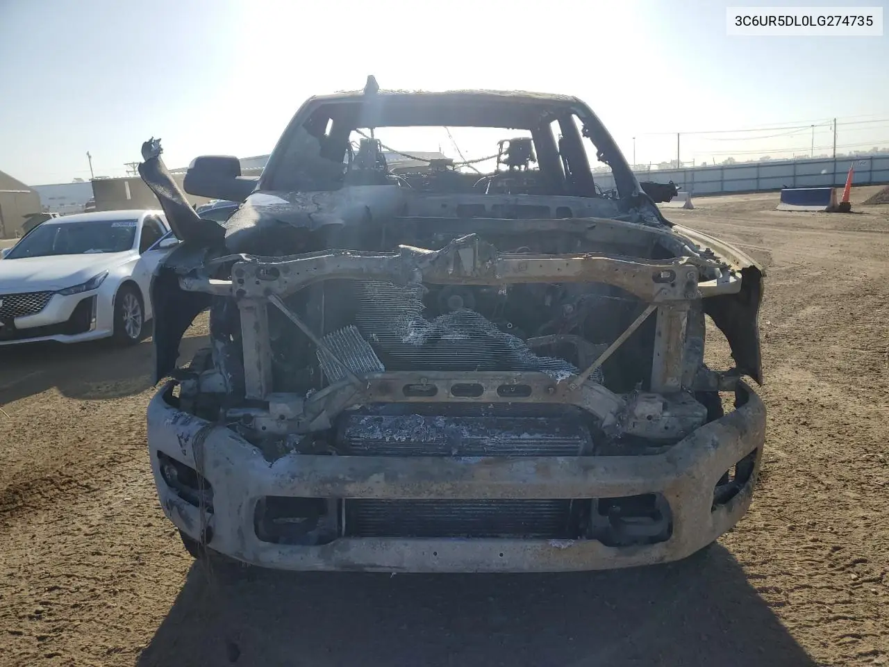 2020 Ram 2500 Big Horn VIN: 3C6UR5DL0LG274735 Lot: 52962625