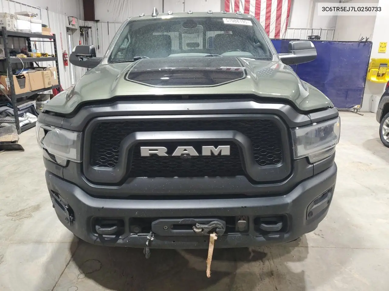 2020 Ram 2500 Powerwagon VIN: 3C6TR5EJ7LG250733 Lot: 57088195