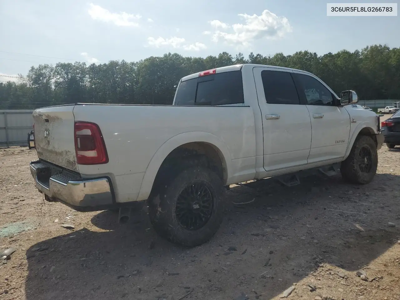 2020 Ram 2500 Laramie VIN: 3C6UR5FL8LG266783 Lot: 61735375