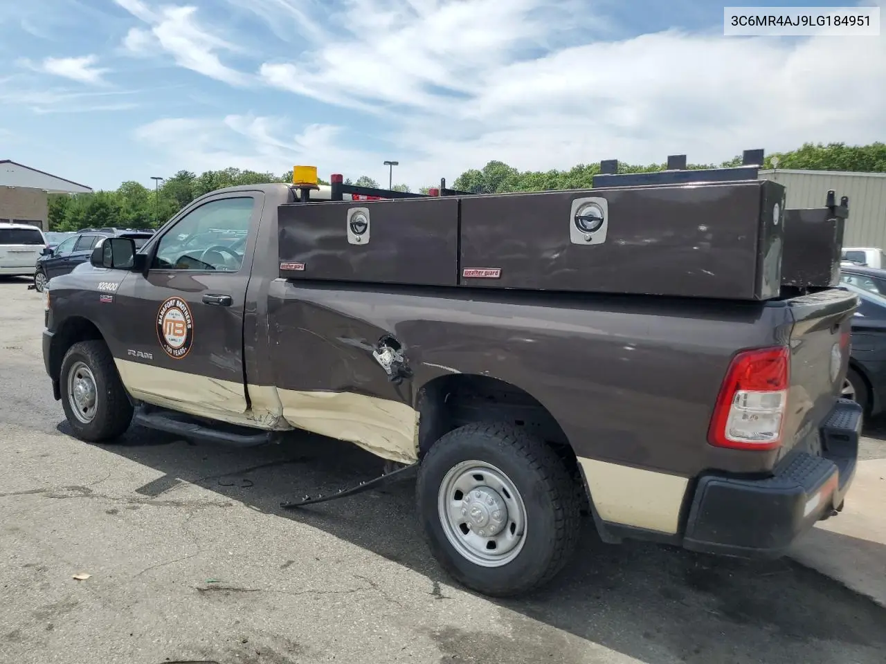 2020 Ram 2500 Tradesman VIN: 3C6MR4AJ9LG184951 Lot: 62771705
