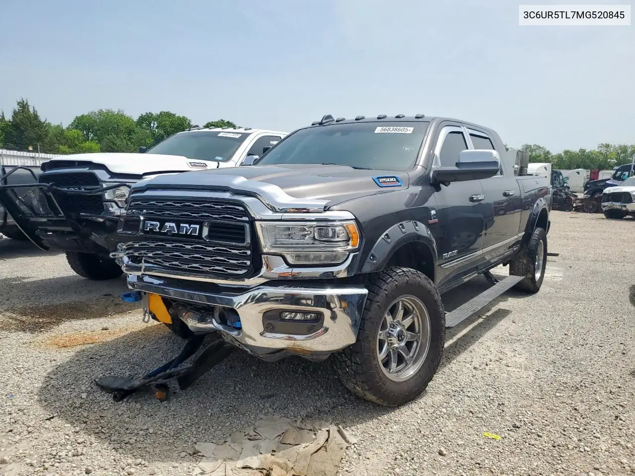 2021 Ram 2500 Limited VIN: 3C6UR5TL7MG520845 Lot: 56838605