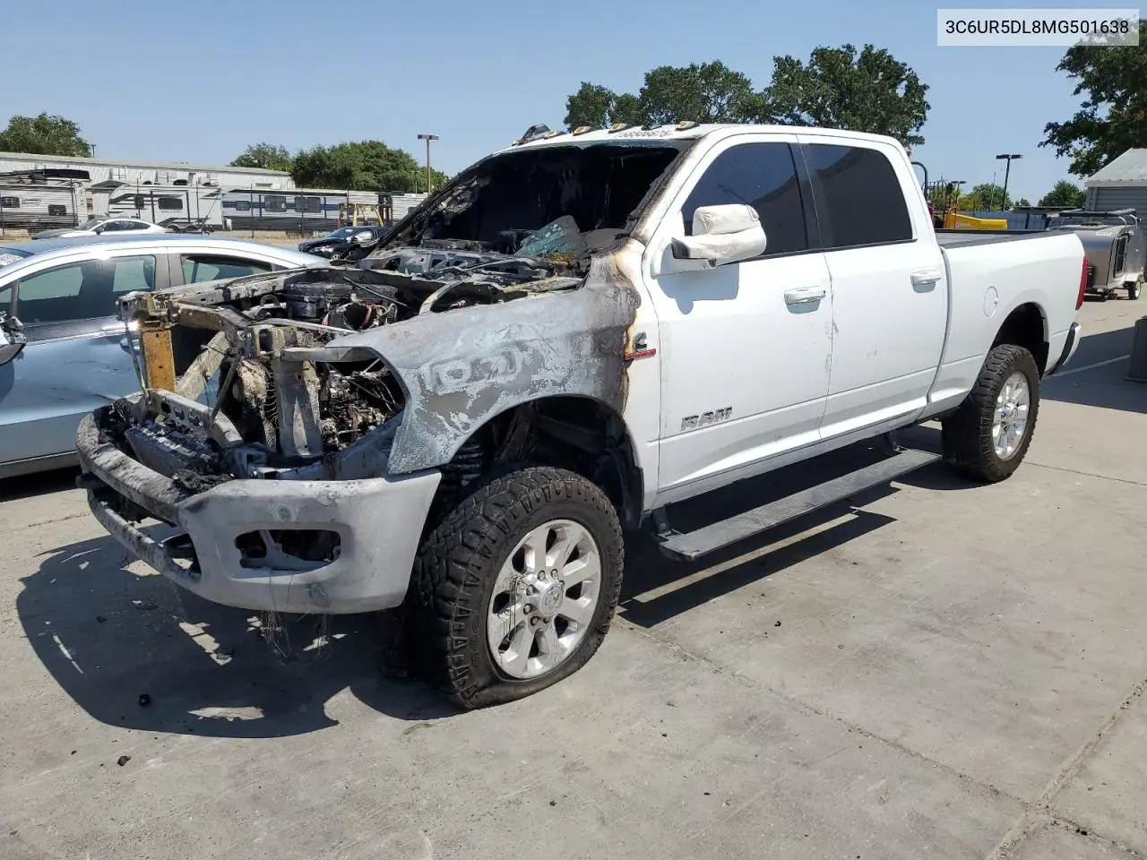 2021 Ram 2500 Big Horn VIN: 3C6UR5DL8MG501638 Lot: 58506675