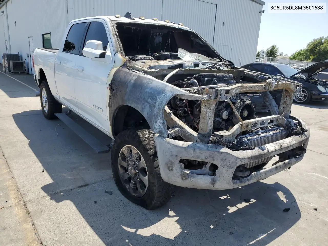 2021 Ram 2500 Big Horn VIN: 3C6UR5DL8MG501638 Lot: 58506675