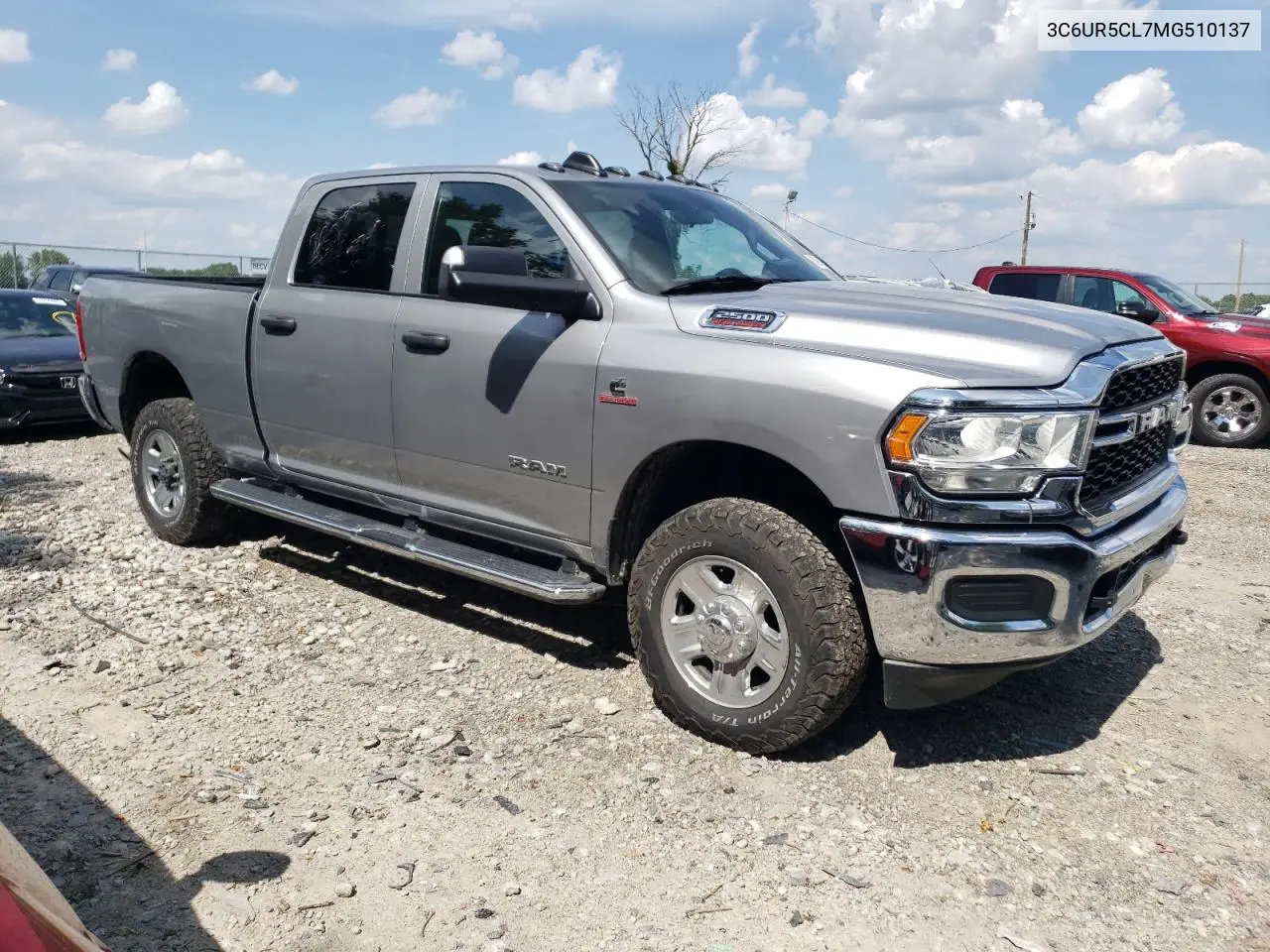 2021 Ram 2500 Tradesman VIN: 3C6UR5CL7MG510137 Lot: 60991965