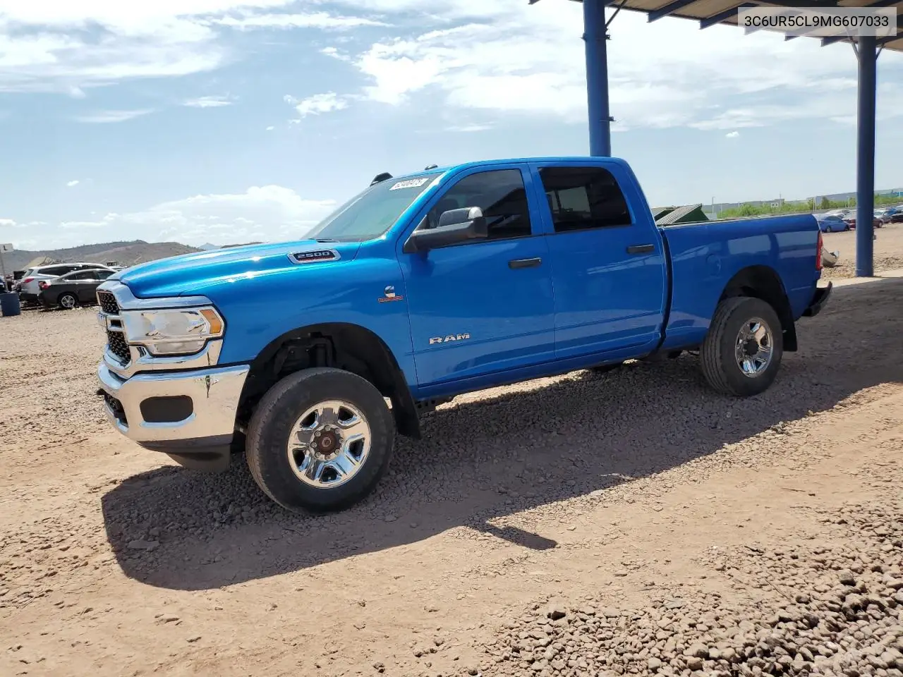 2021 Ram 2500 Tradesman VIN: 3C6UR5CL9MG607033 Lot: 62400475