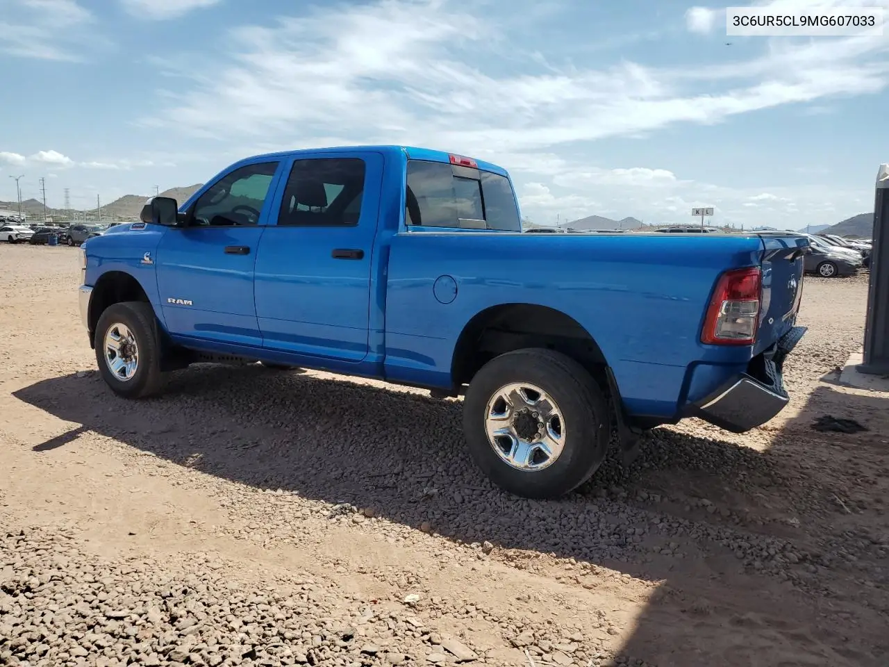 2021 Ram 2500 Tradesman VIN: 3C6UR5CL9MG607033 Lot: 62400475