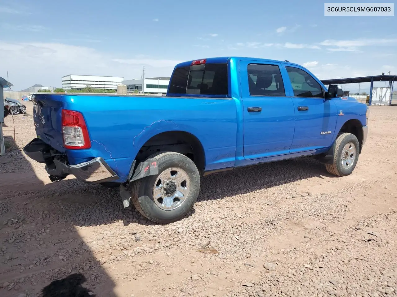 2021 Ram 2500 Tradesman VIN: 3C6UR5CL9MG607033 Lot: 62400475