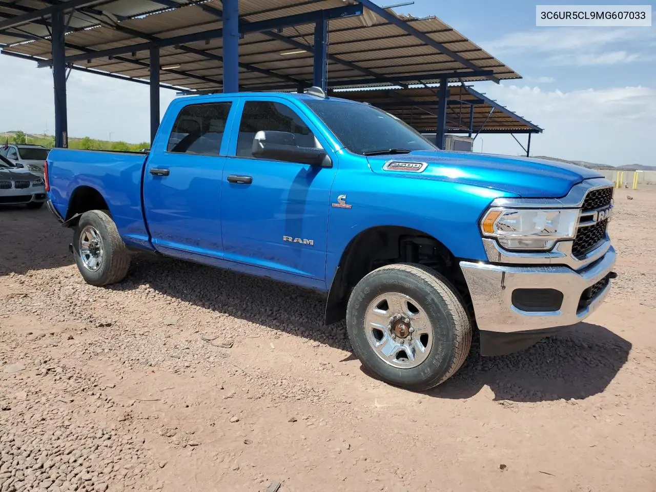 2021 Ram 2500 Tradesman VIN: 3C6UR5CL9MG607033 Lot: 62400475