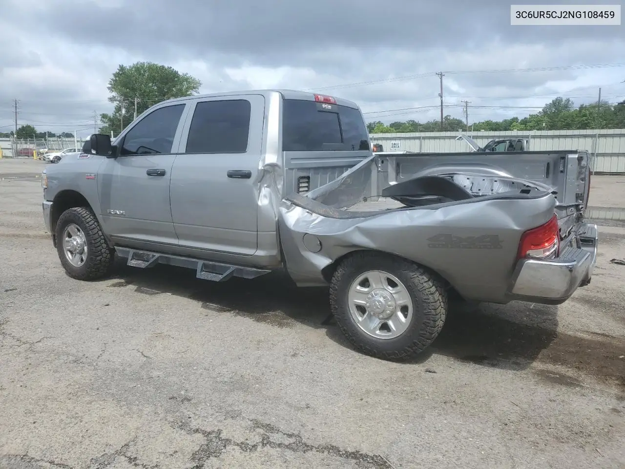 2022 Ram 2500 Tradesman VIN: 3C6UR5CJ2NG108459 Lot: 55957595