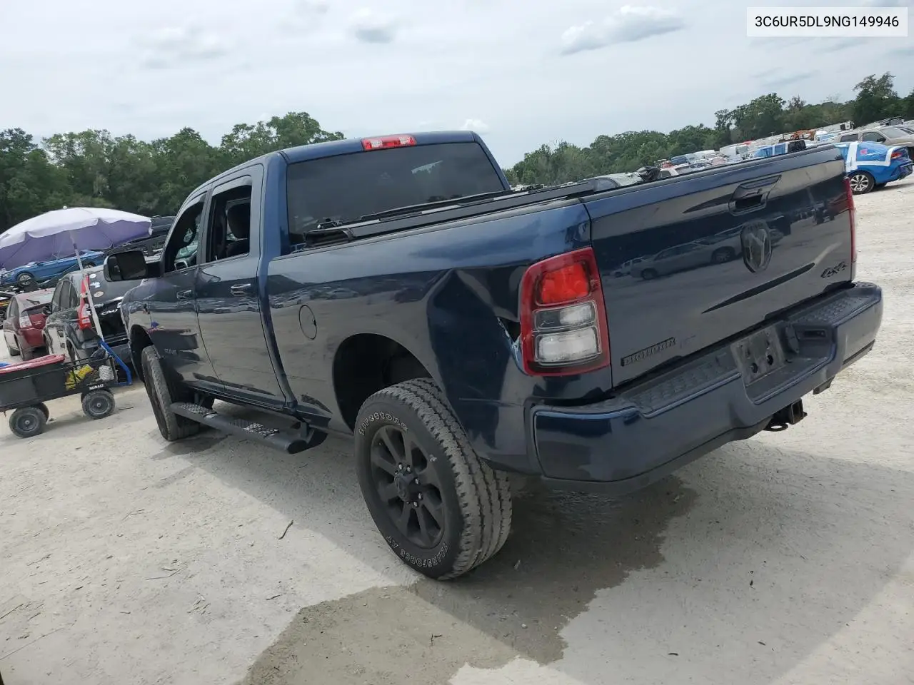2022 Ram 2500 Big Horn/Lone Star VIN: 3C6UR5DL9NG149946 Lot: 56124505
