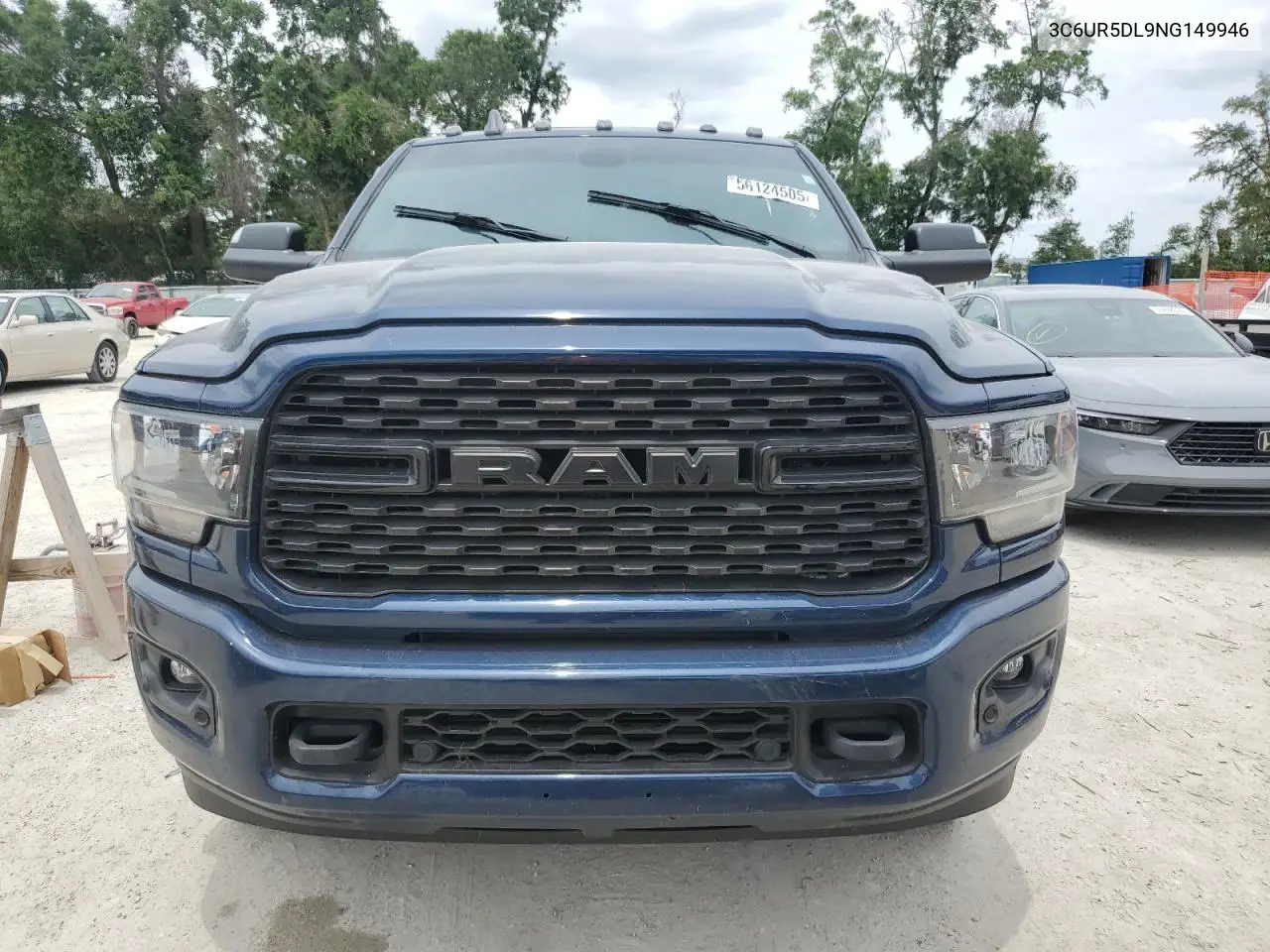 2022 Ram 2500 Big Horn/Lone Star VIN: 3C6UR5DL9NG149946 Lot: 56124505
