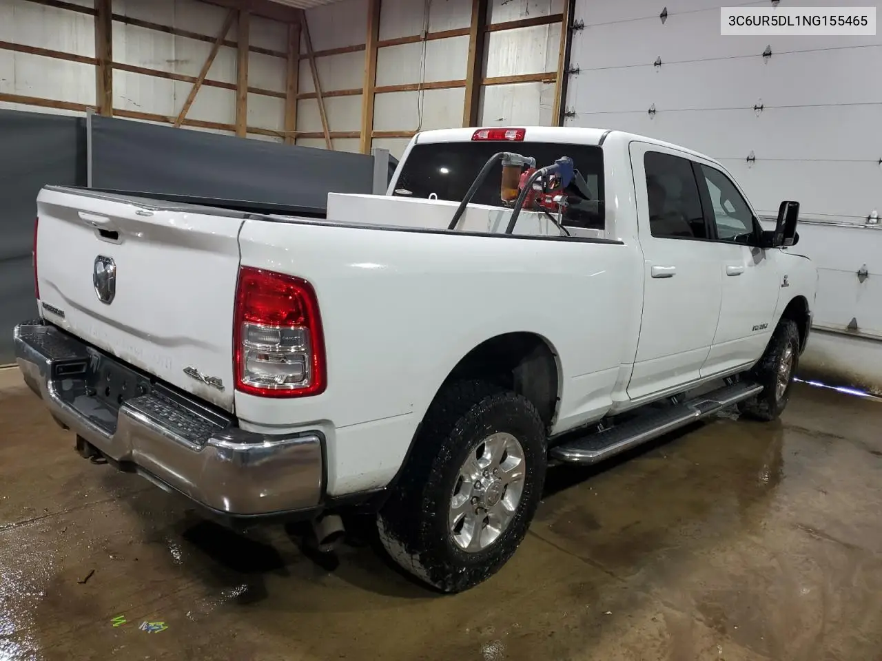 2022 Ram 2500 Big Horn/Lone Star VIN: 3C6UR5DL1NG155465 Lot: 56646415
