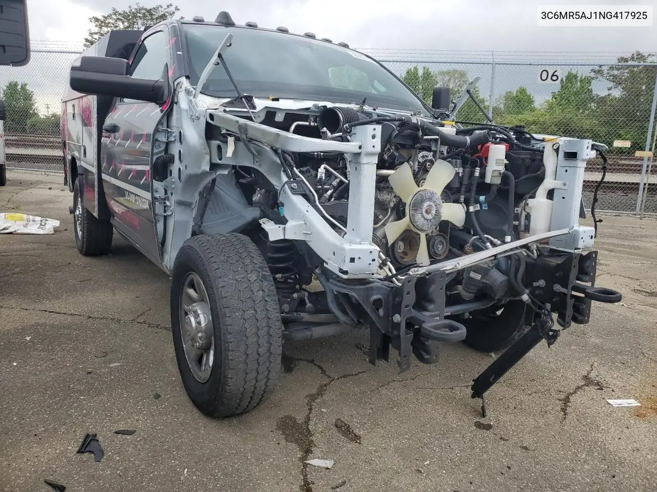 2022 Ram 2500 Tradesman VIN: 3C6MR5AJ1NG417925 Lot: 56680635