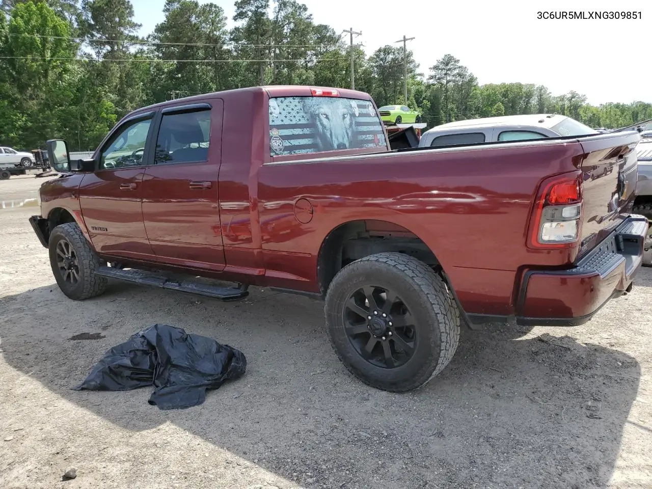 2022 Ram 2500 Big Horn/Lone Star VIN: 3C6UR5MLXNG309851 Lot: 56697425