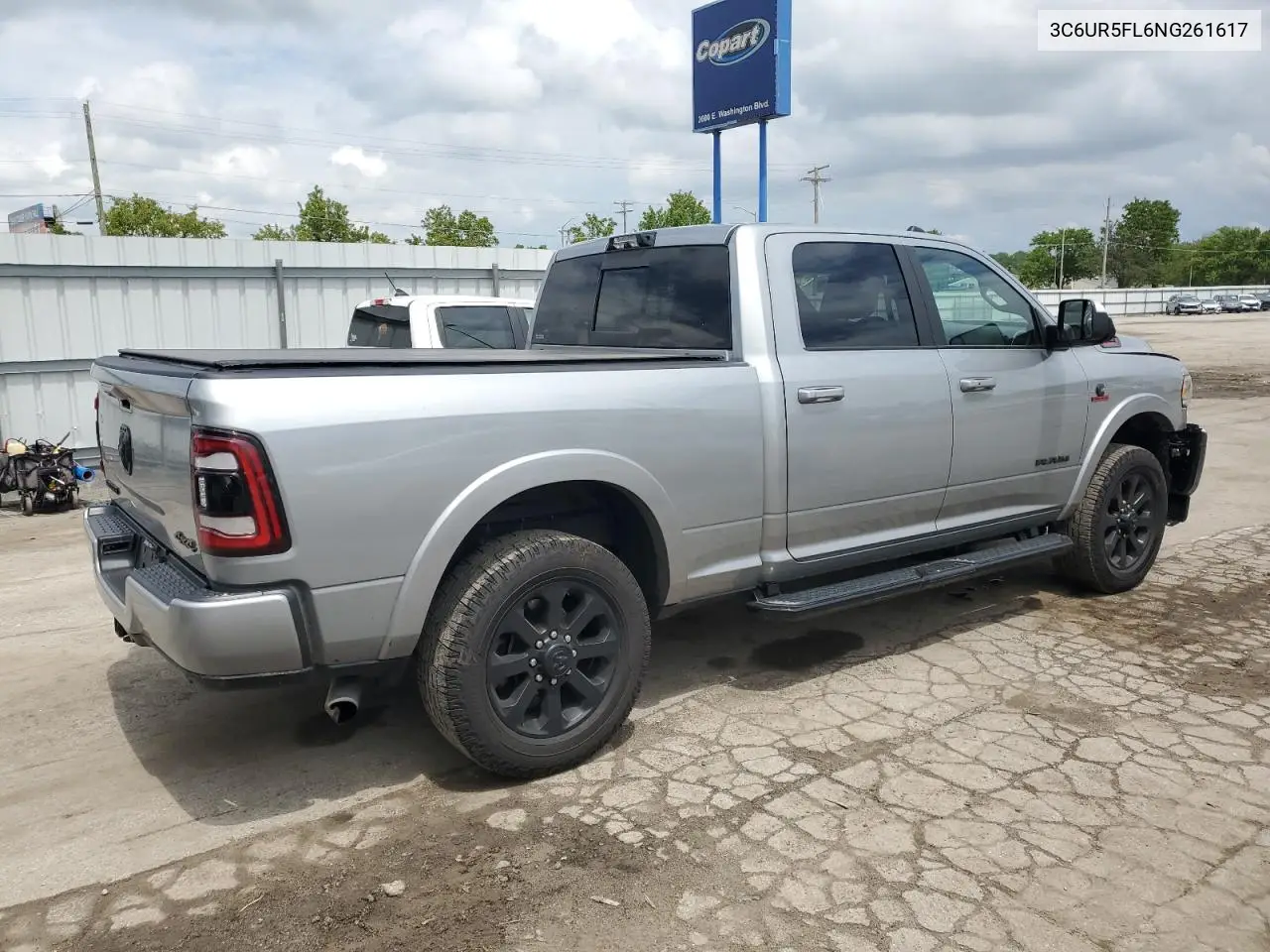 2022 Ram 2500 Laramie VIN: 3C6UR5FL6NG261617 Lot: 56929965