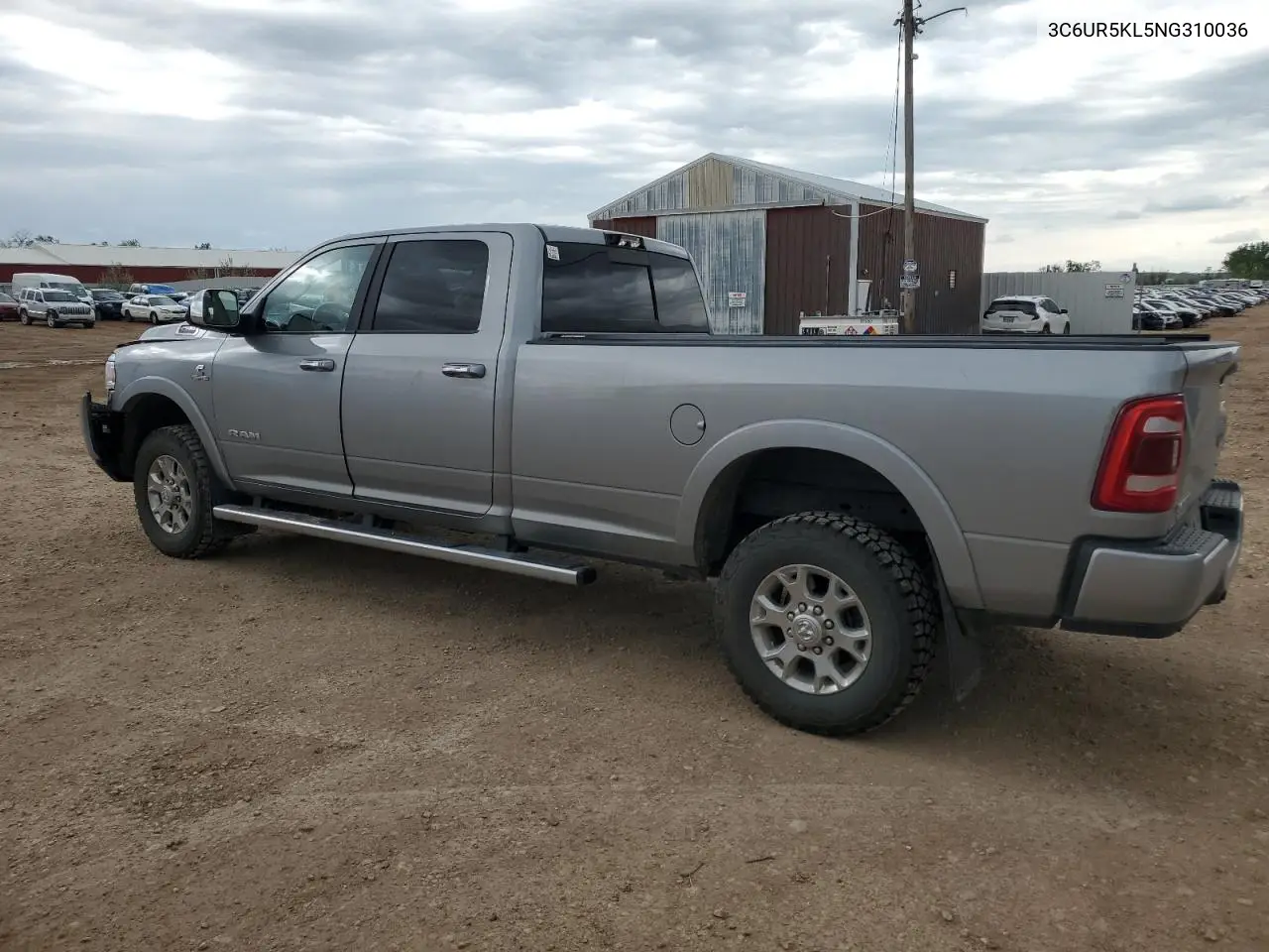 2022 Ram 2500 Laramie VIN: 3C6UR5KL5NG310036 Lot: 57054605